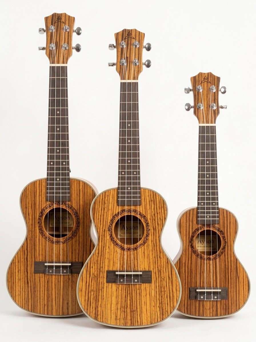 Ukelele Ayson Zebra