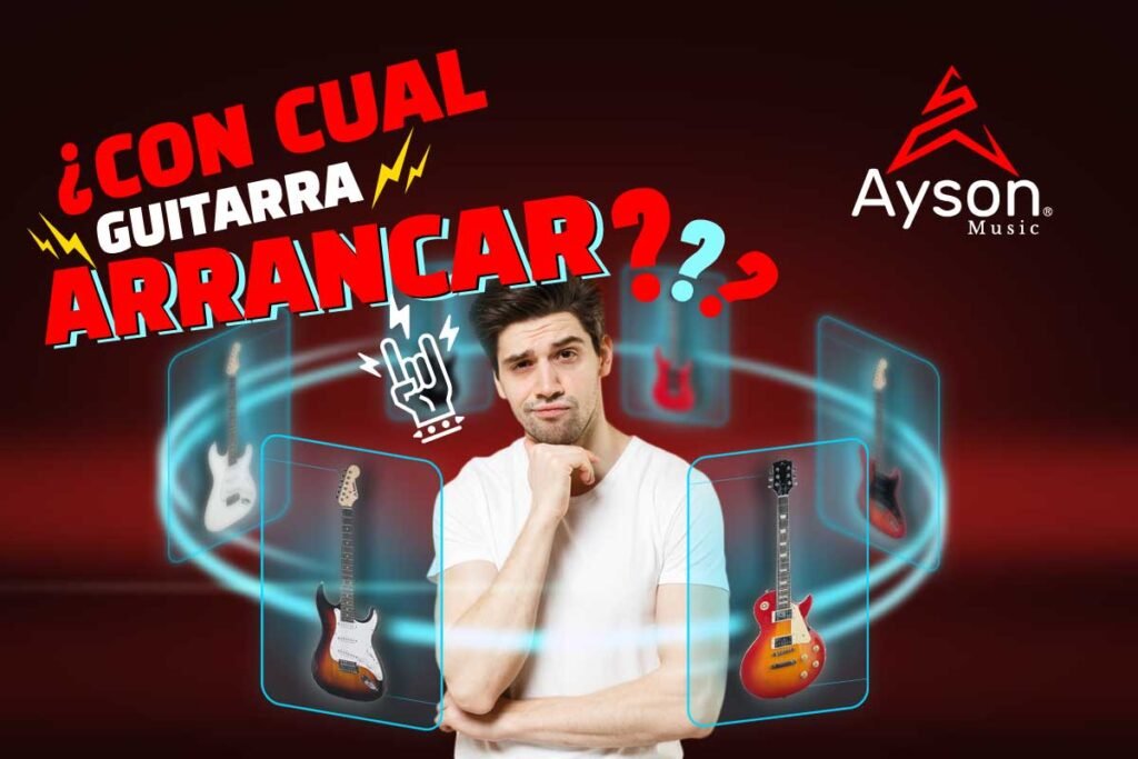 cual guitarra eléctrica debo elegir para iniciar
